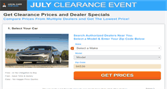 Desktop Screenshot of localcarsforless.com